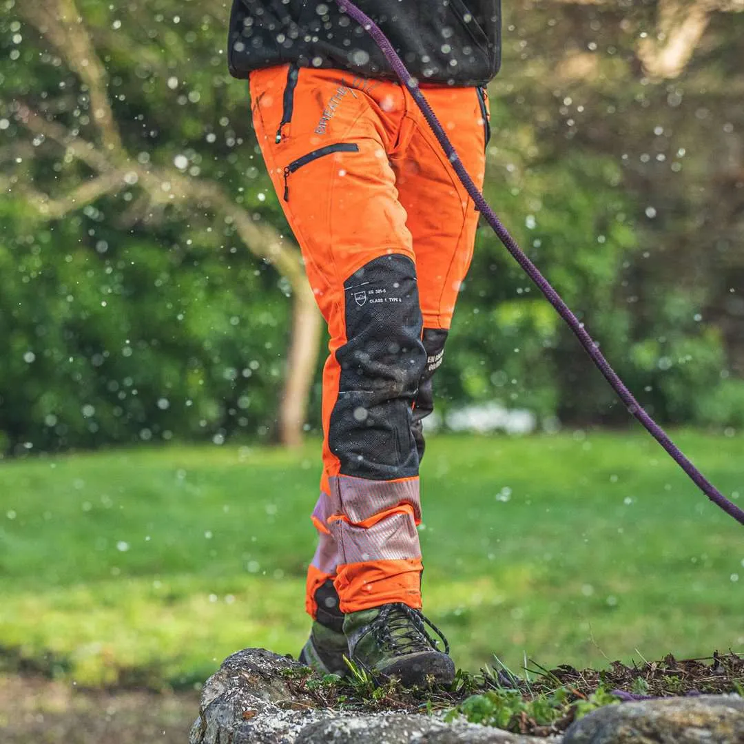 Arbortec Breatheflex Pro ATHV4060 Hi-Vis Chainsaw Trousers Type A Class 1