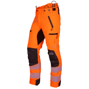 Arbortec Breatheflex Pro ATHV4060 Hi-Vis Chainsaw Trousers Type A Class 1