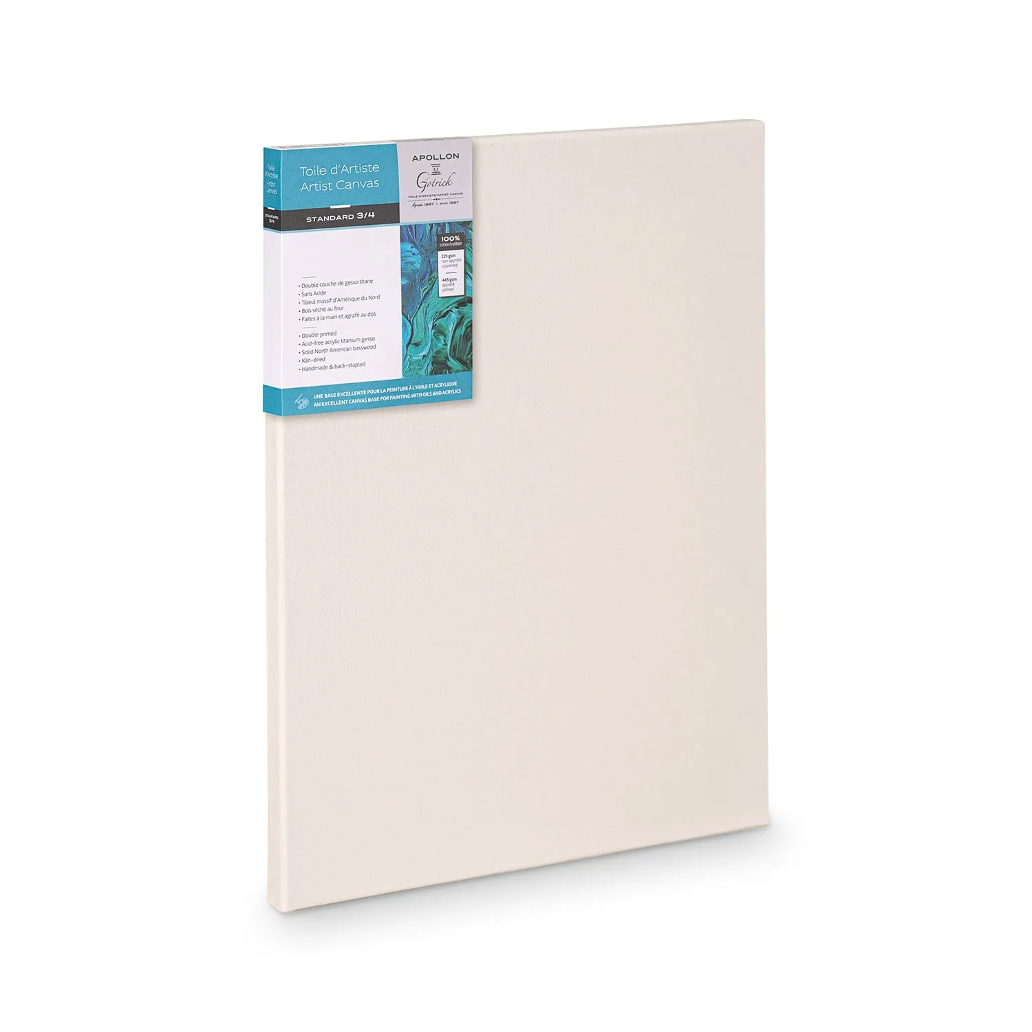 Artist Canvas - Standard, 3/4 in.