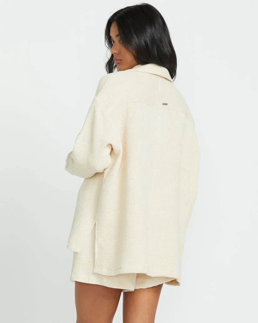 Billabong So Cozy Shacket - DOVE