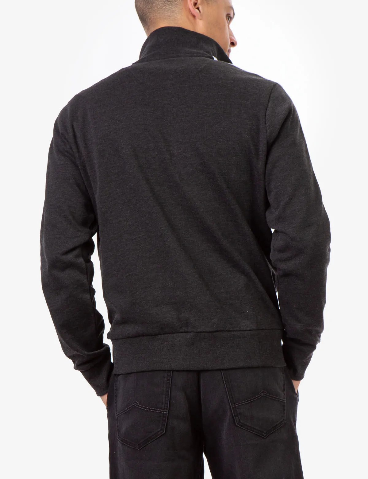 BLACK MALLET QUARTER ZIP PULLOVER