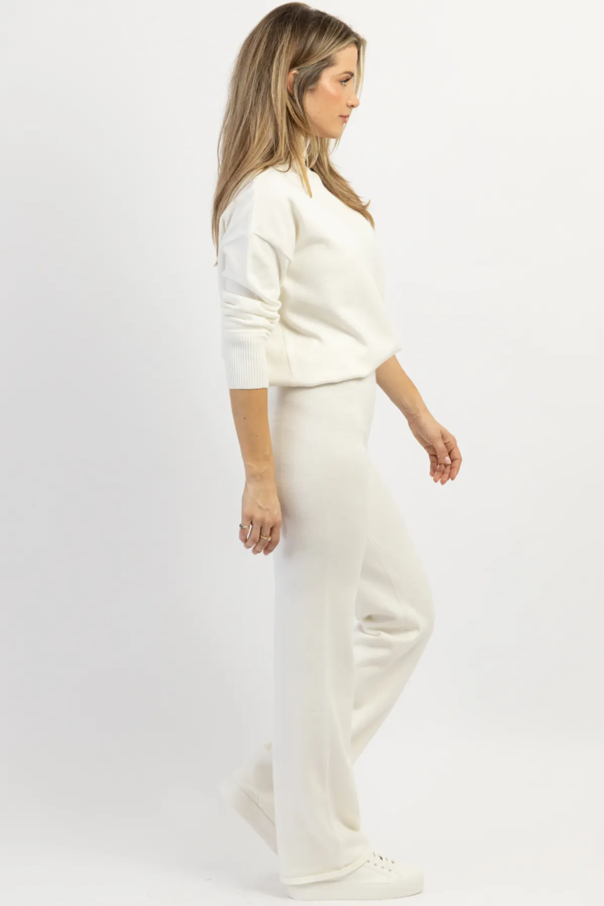 BUNNY SLOPE IVORY FLARE PANT SET *BACK IN STOCK*