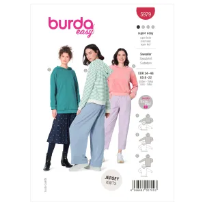 Burda Pattern 5979 Misses' Sweater