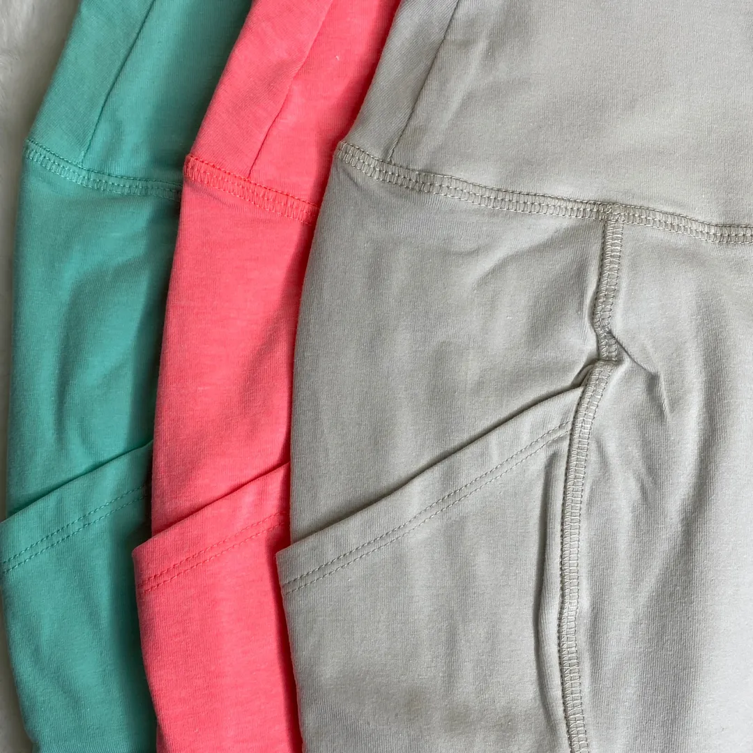 Cotton Pocket Leggings (Plus)