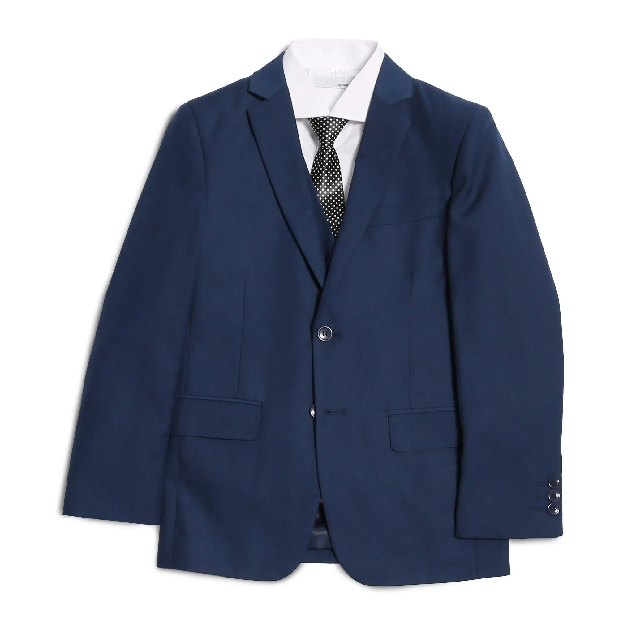 Ferrecci Boys JAX JR 5pc Suit Set Indigo