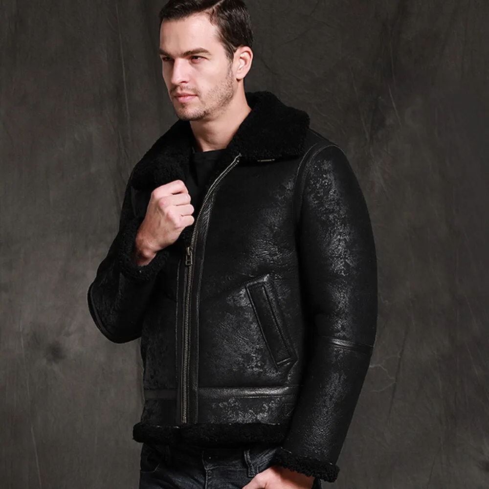 Genuine Leather Fur Shearling Coats