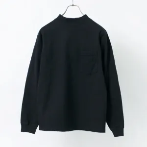 GOODWEAR / Long Sleeve Mock Neck Pocket T-Shirt