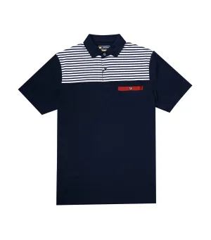 High Stripe Polo Classic Navy