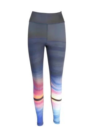 Horizen Patterned Yoga Leggings