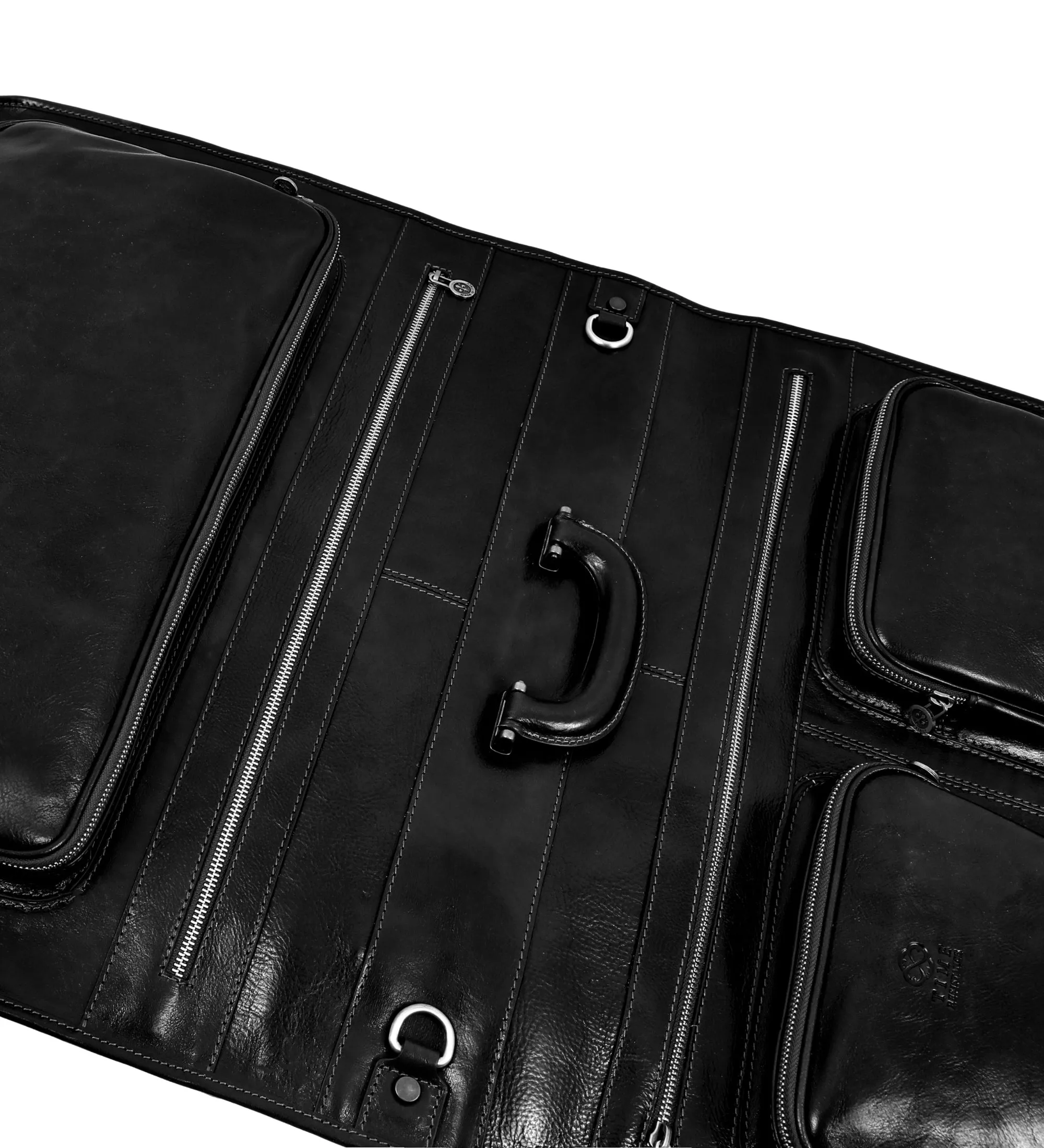 Leather Garment Bag - The Big Sleep