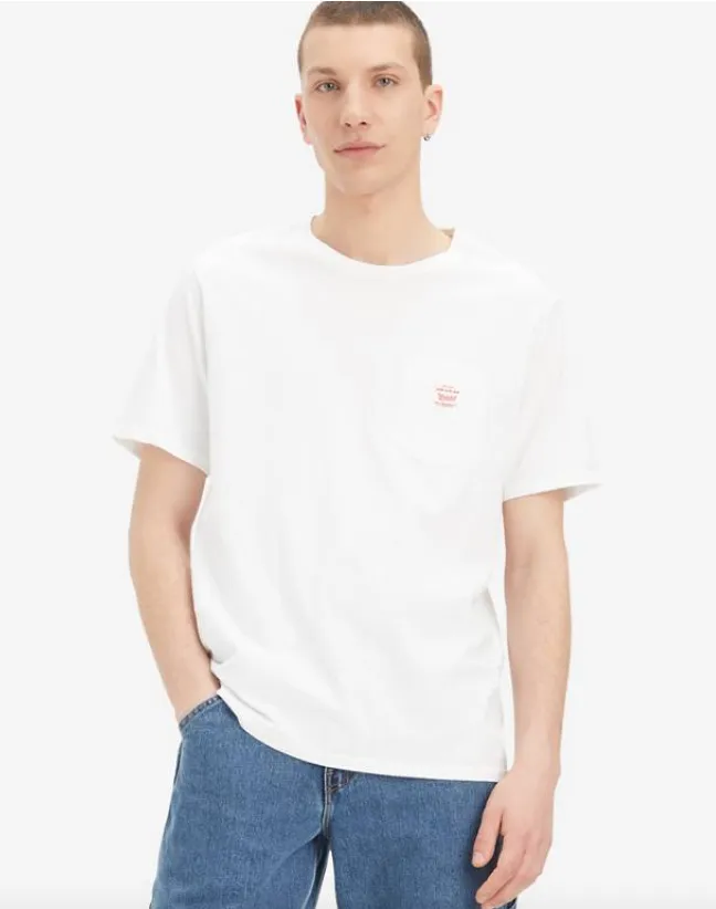 Levi's® SS Workwear T-Shirt/Bright White - New AW24