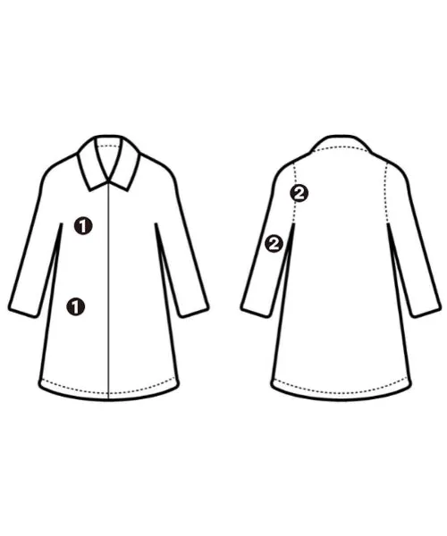 MAISON EUREKA Soutien collar coats