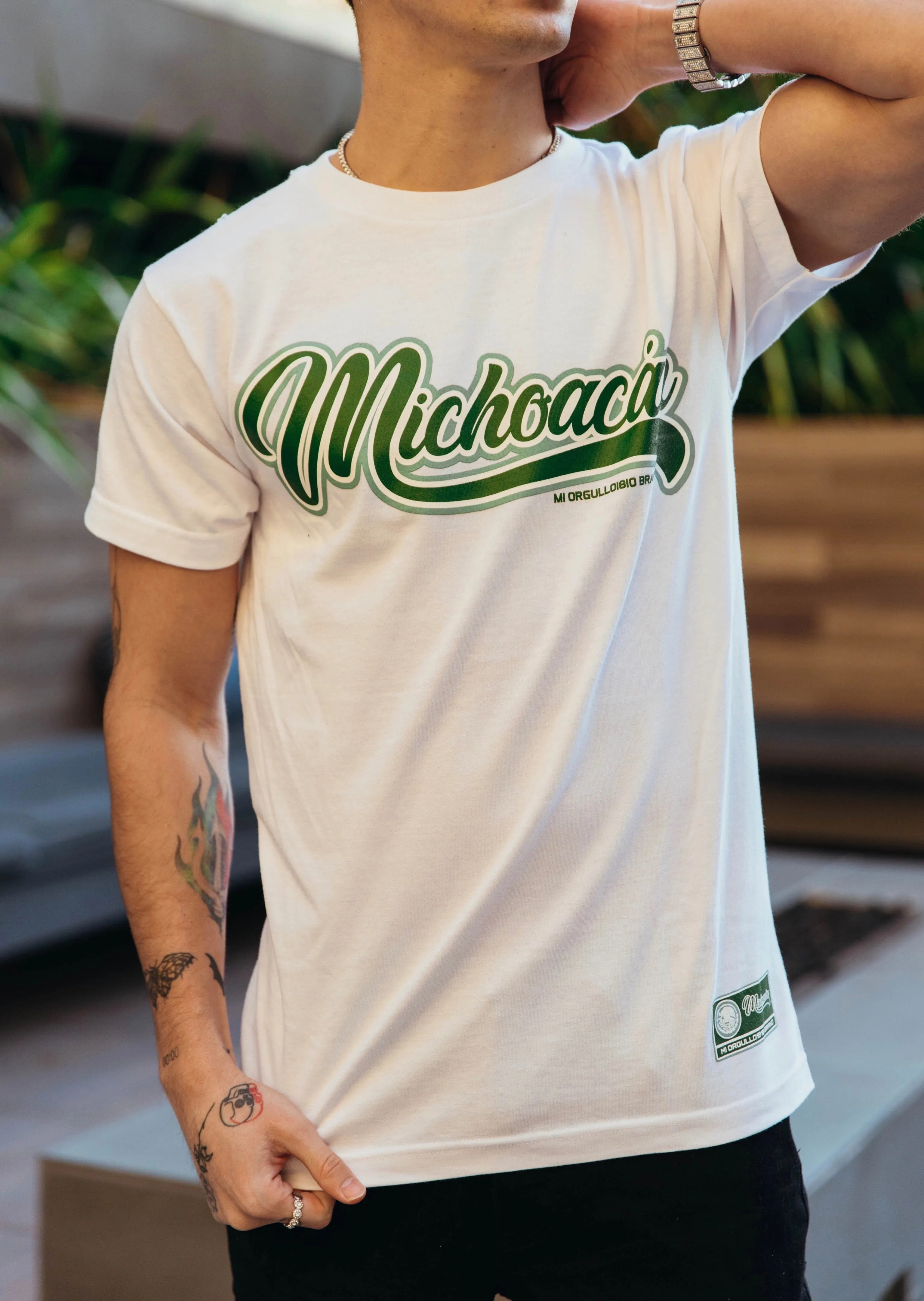 MICHOACÁN CLASSIC WHITE T-SHIRT