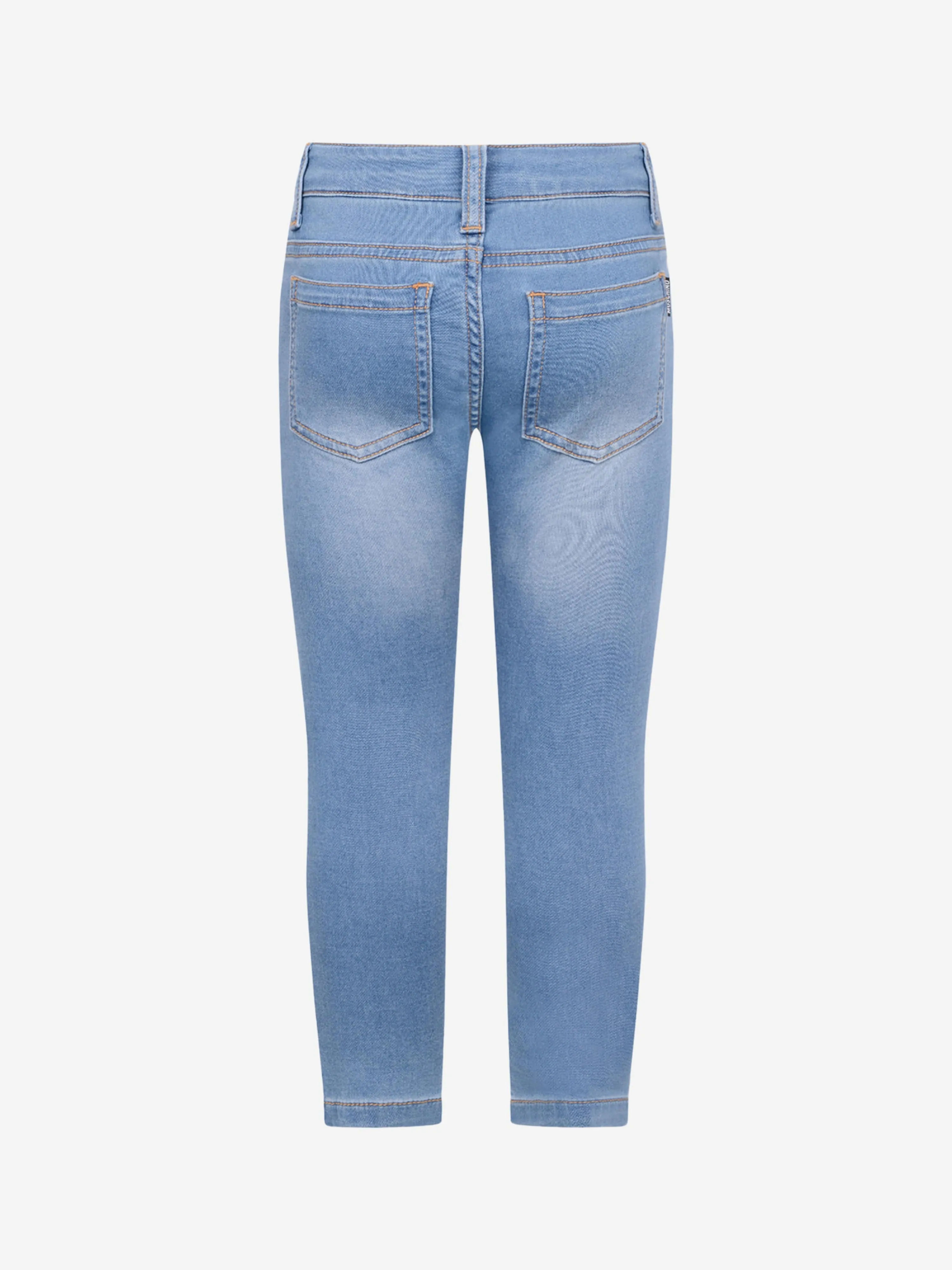 Moschino Girls Jeans - Denim Teddy Jeans