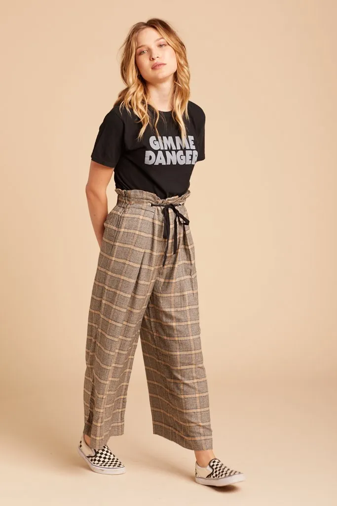 Plaid Charlie Pant