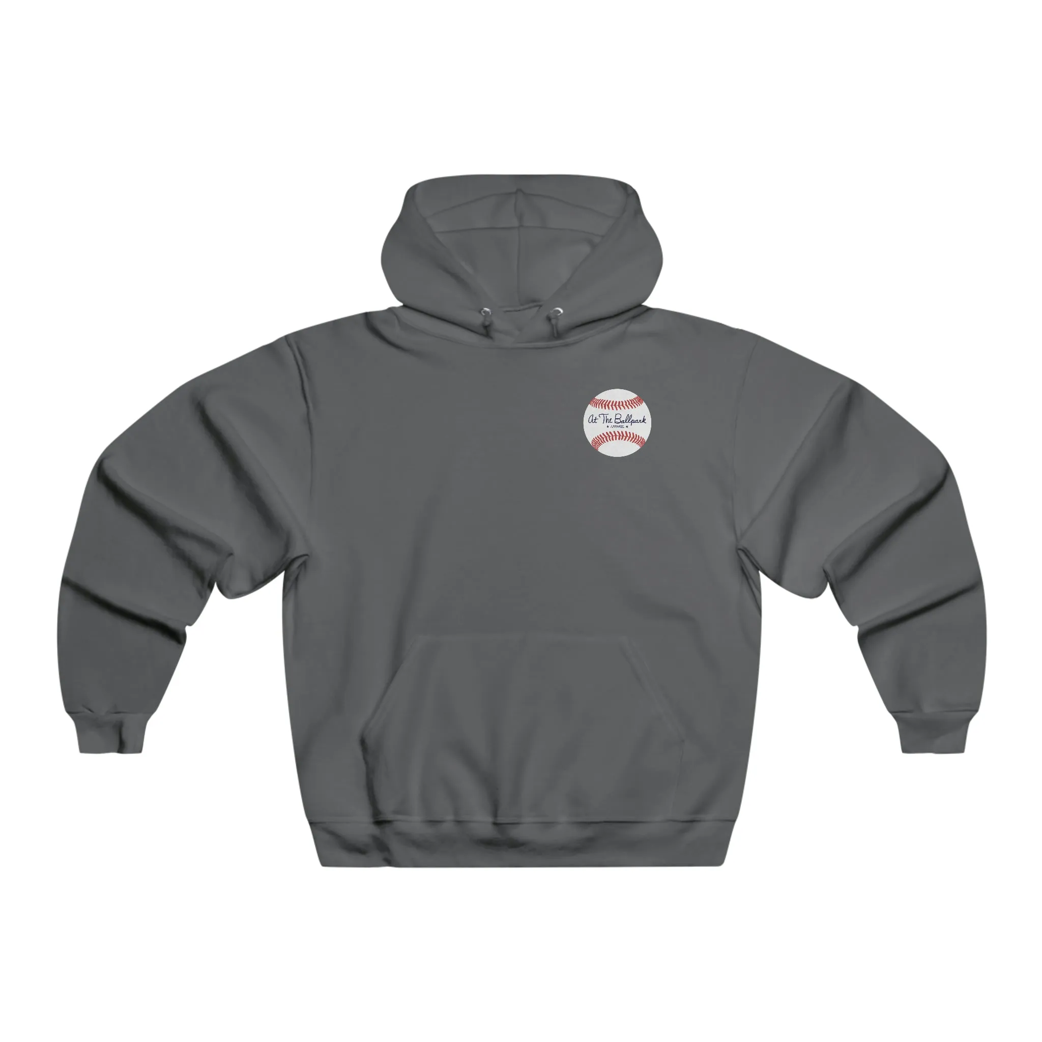 "At The Ballpark Apparel" Baseball Logo Hoodie | At The Ballpark Apparel