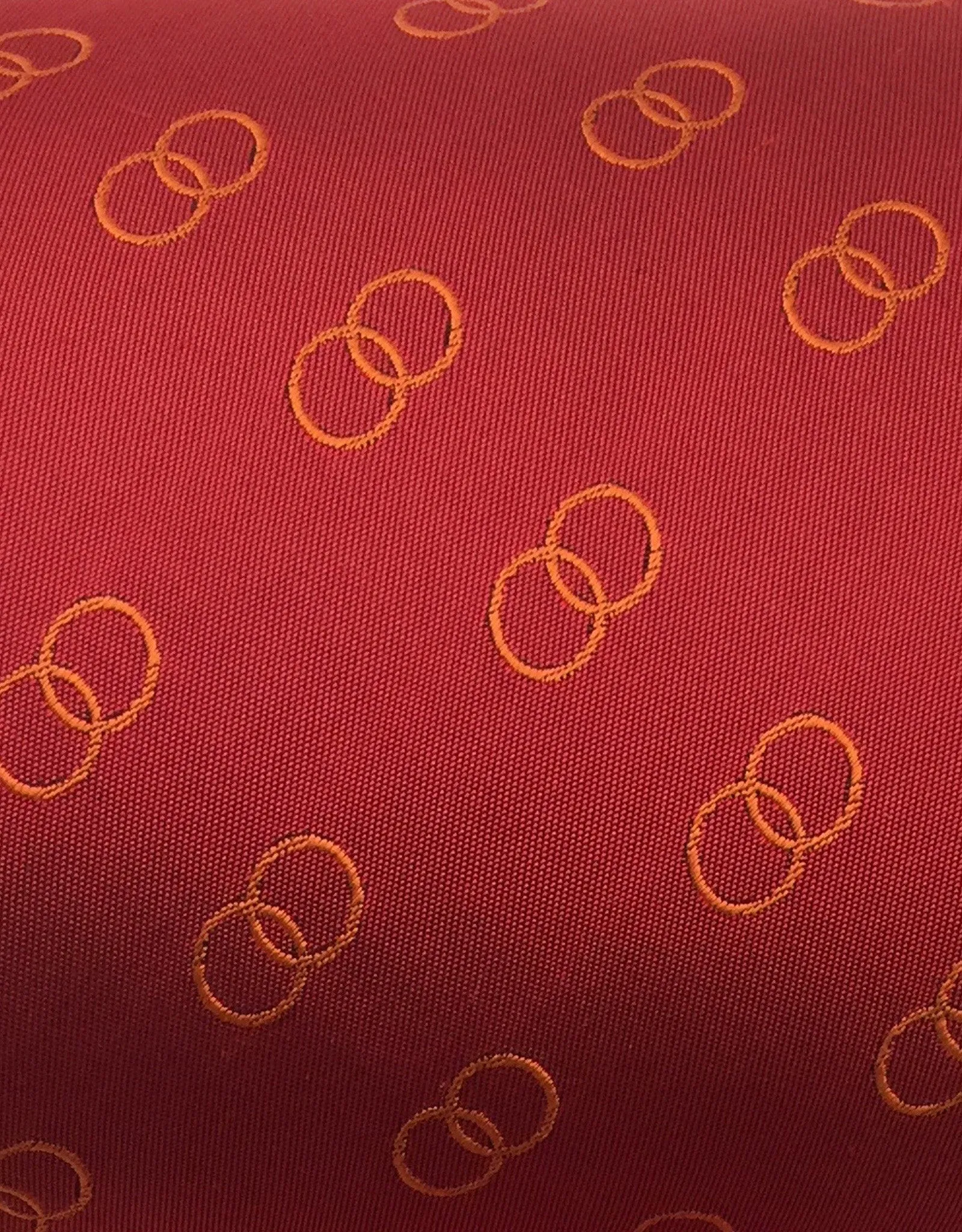 Red & Orange Ring Tie