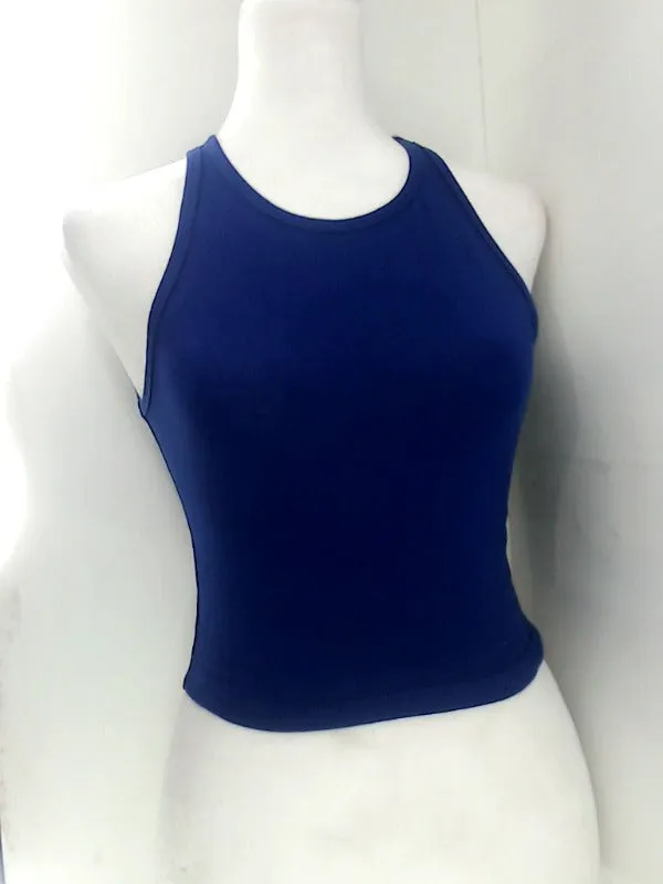 Royal Blue Sleeveless Women's Tank Top Size Small