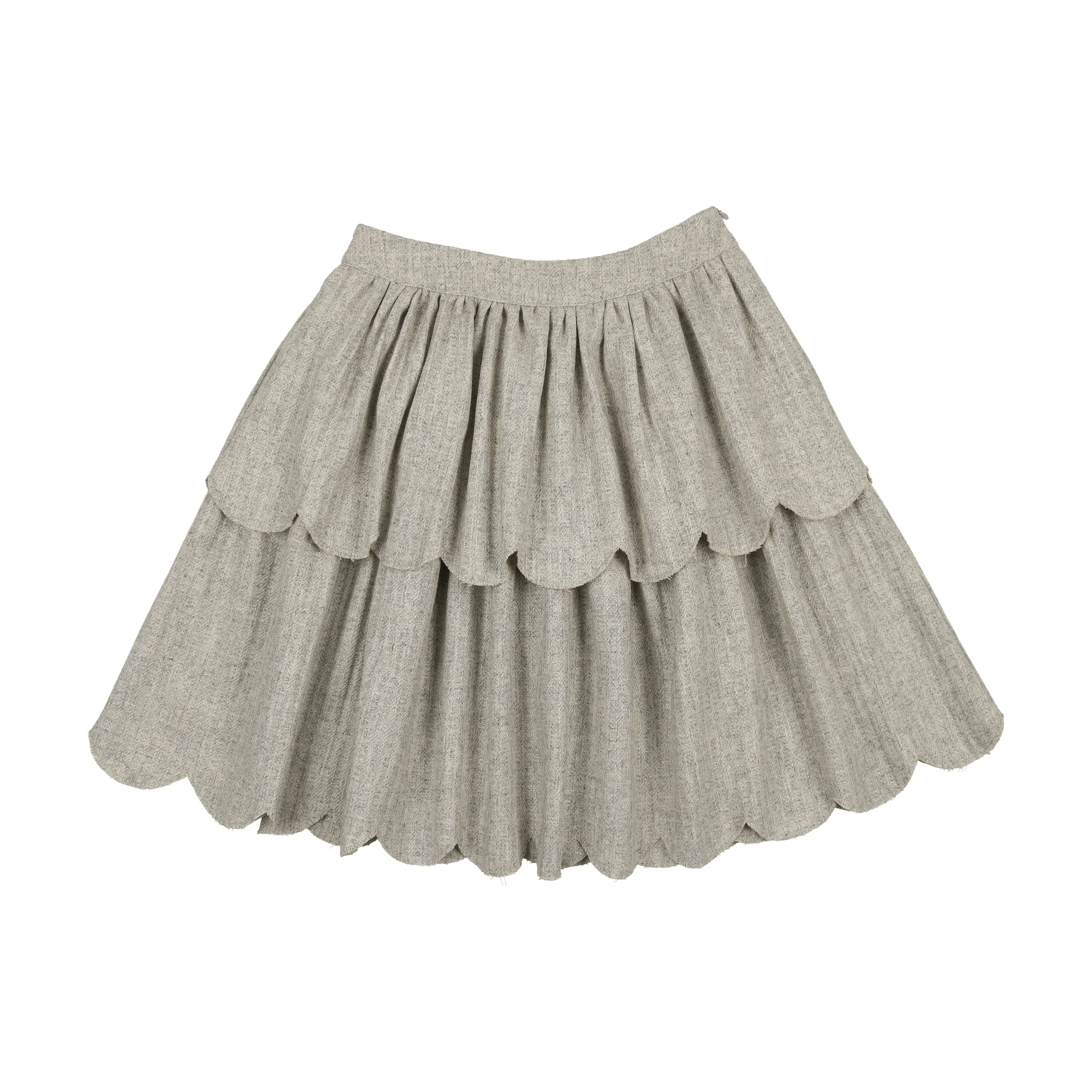 Scalloped  Skirt