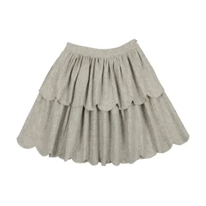 Scalloped  Skirt