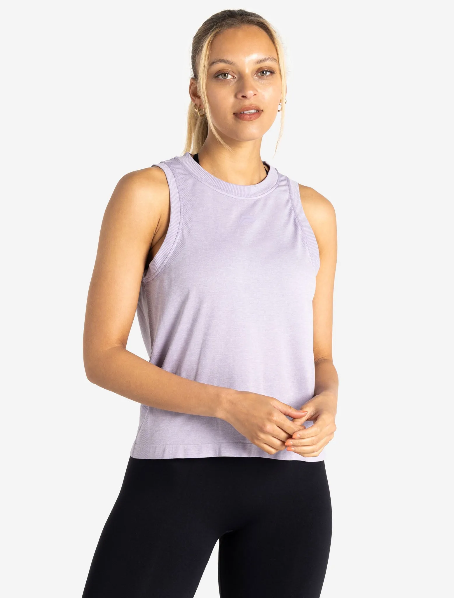 Seamless Tank - Lilac Marl