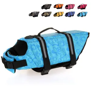 Stay Afloat: Dog Life Vest for Small, Medium & Large Breeds!