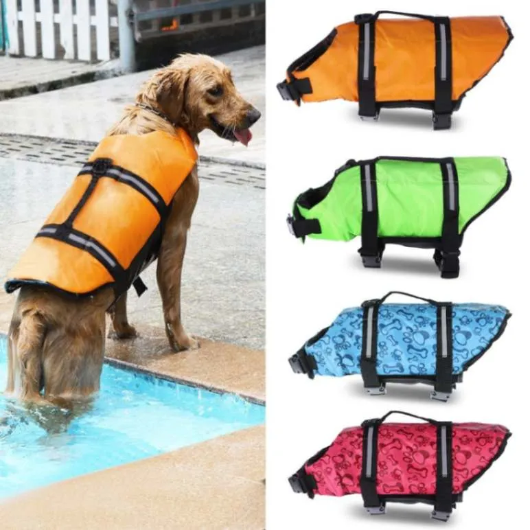 Stay Afloat: Dog Life Vest for Small, Medium & Large Breeds!