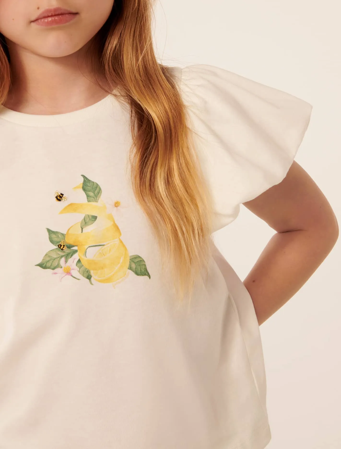 Sunny Lemon Drop Girls T-Shirt