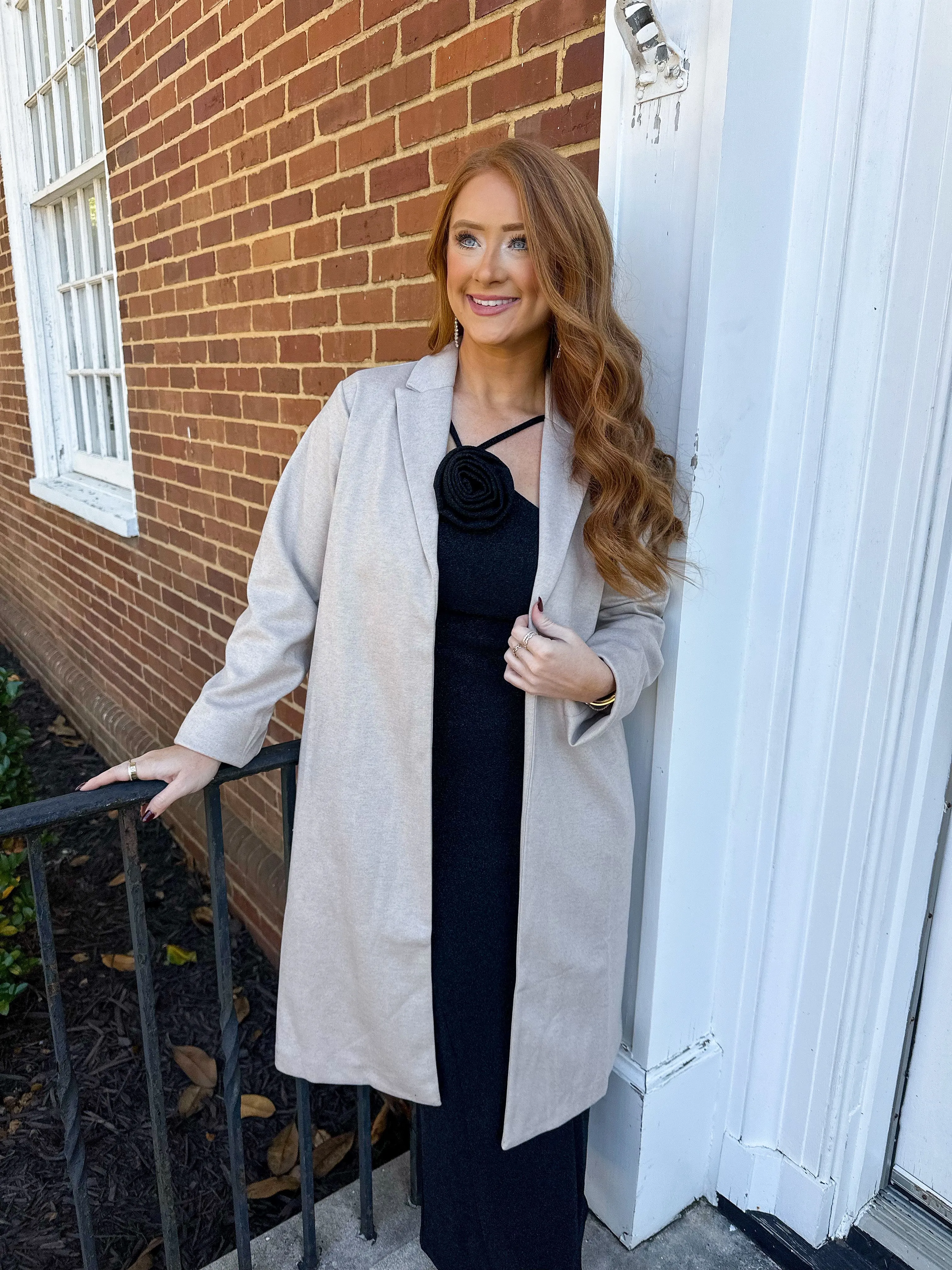 Teagan Oversized Coat- Oatmeal