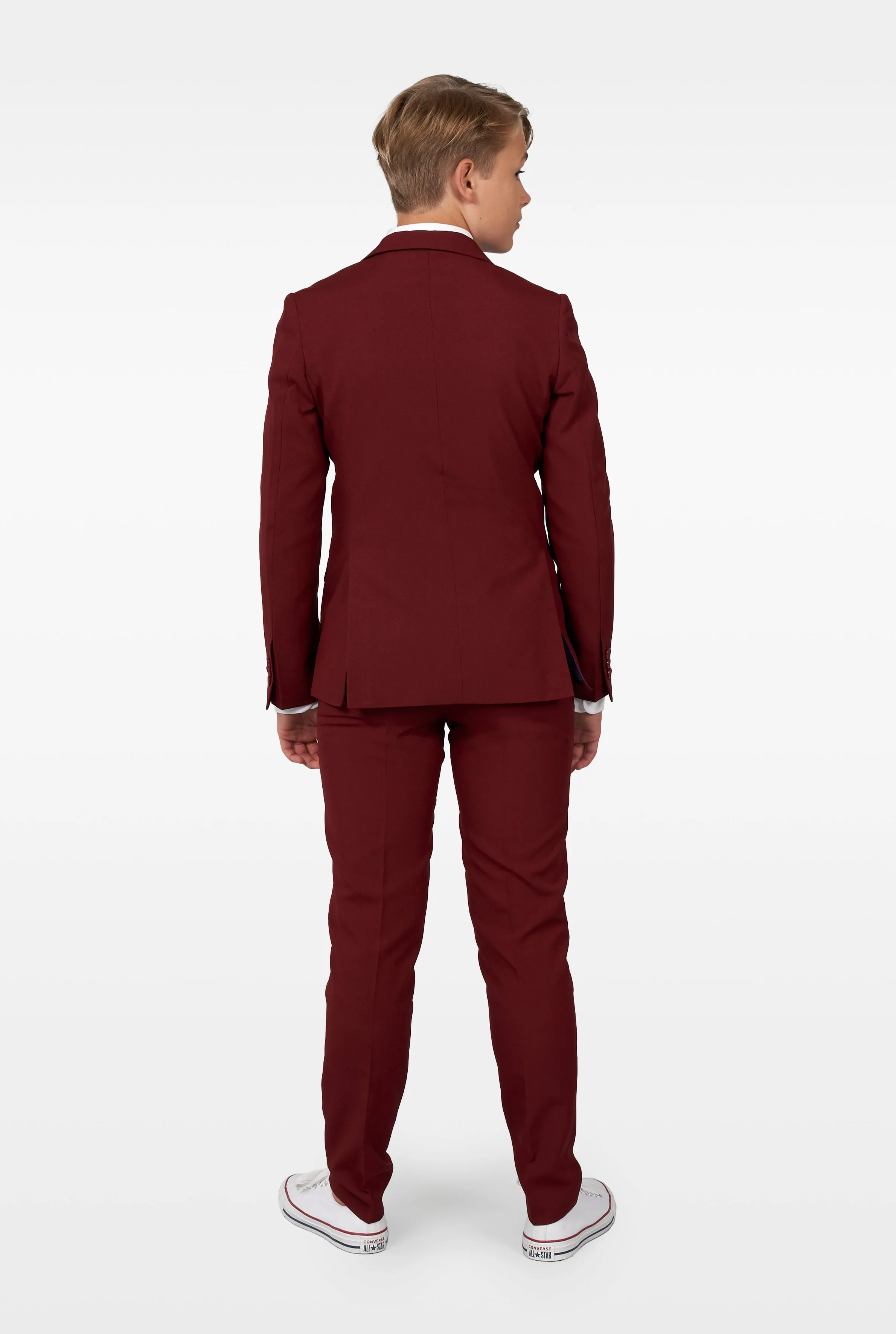 TEEN BOYS Blazing Burgundy Tux or Suit