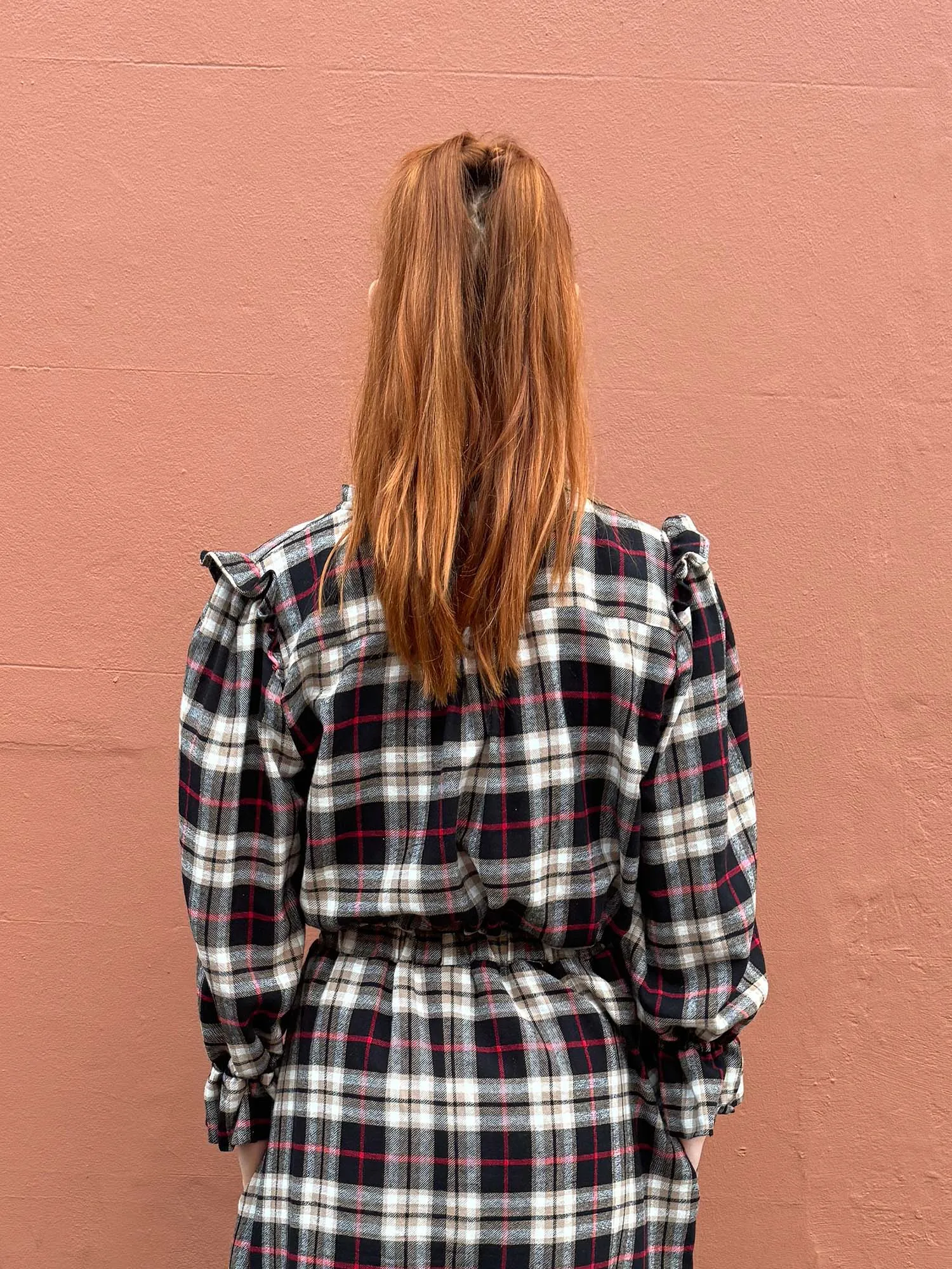 The Ella Tartan Blouse