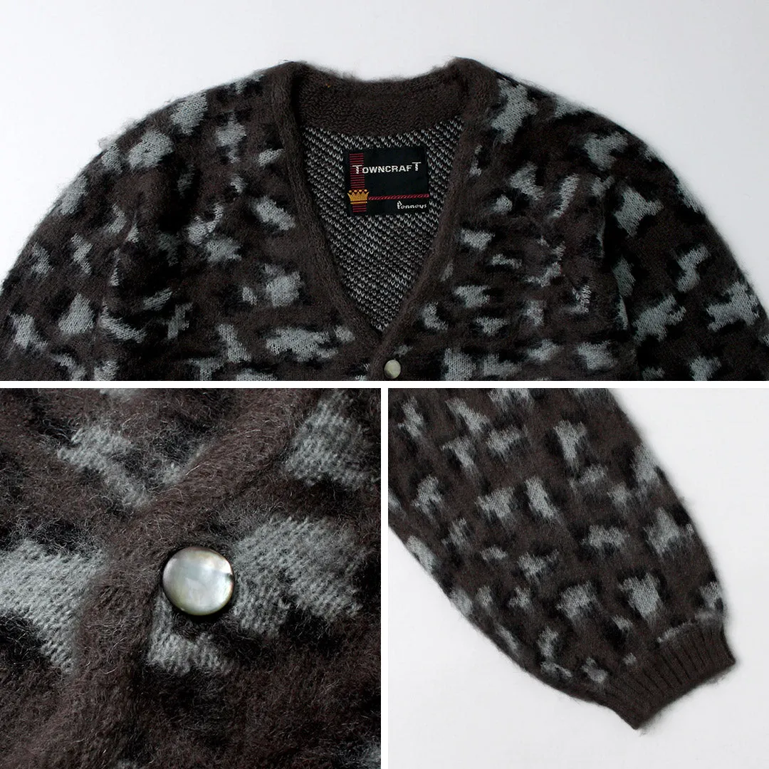 TOWN CRAFT / Shaggy Raglan Cardigan