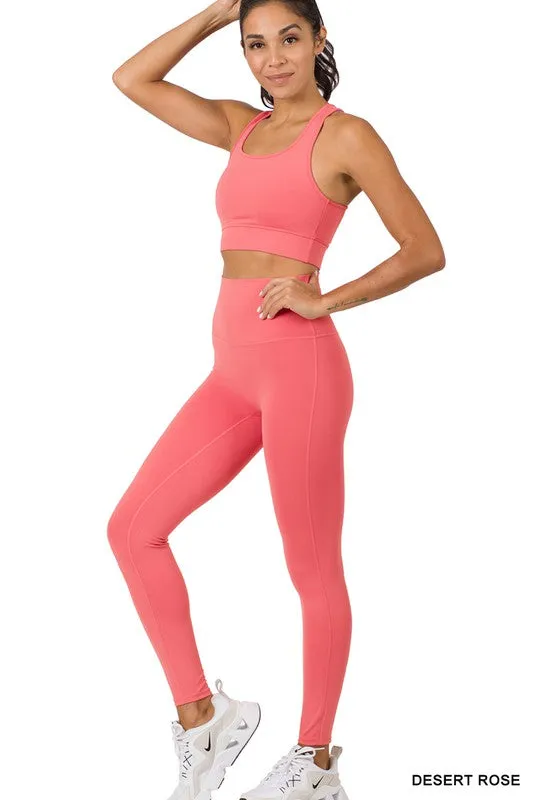 Valeria Racerback Tank and Legging Set