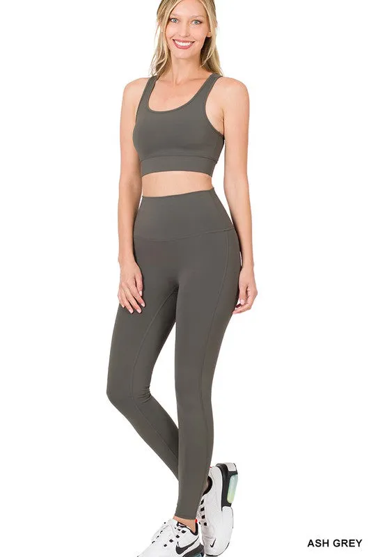 Valeria Racerback Tank and Legging Set