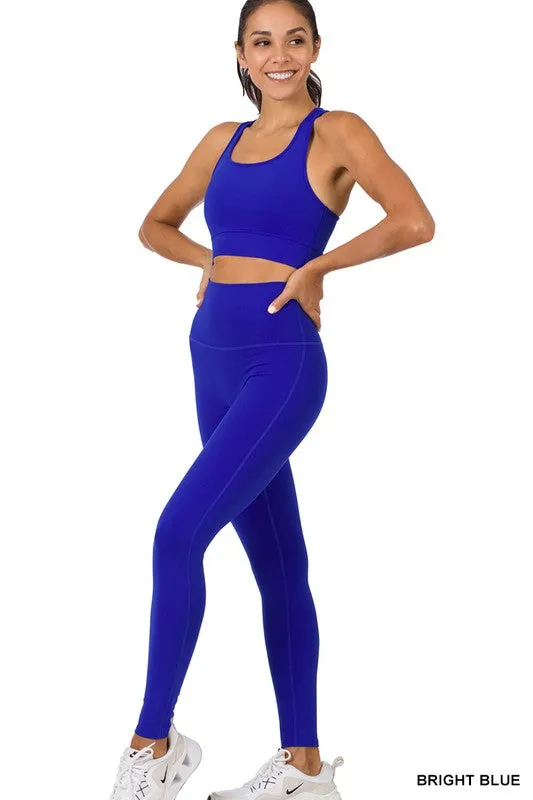 Valeria Racerback Tank and Legging Set