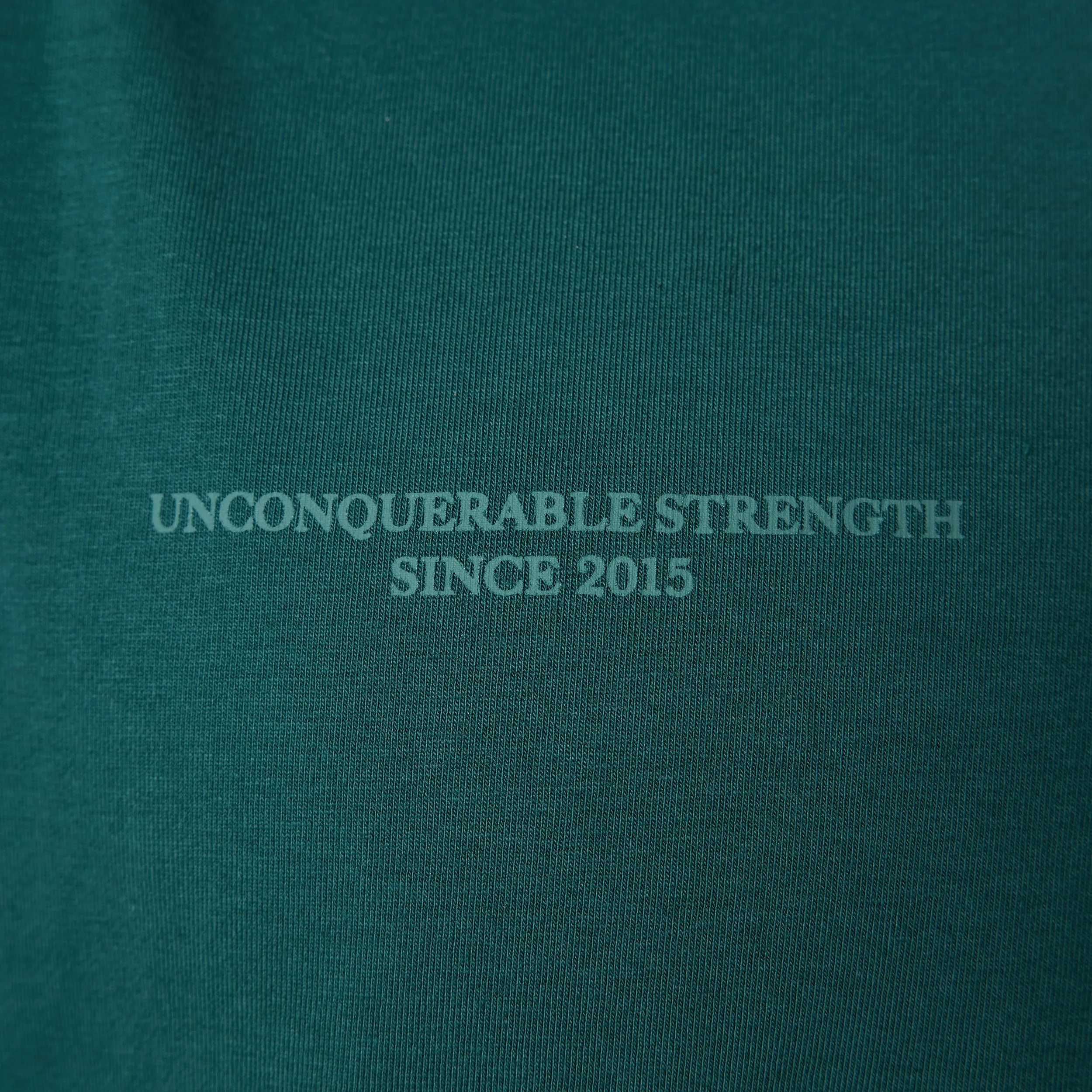 Vanquish Forest Green Unconquerable Strength Oversized T Shirt