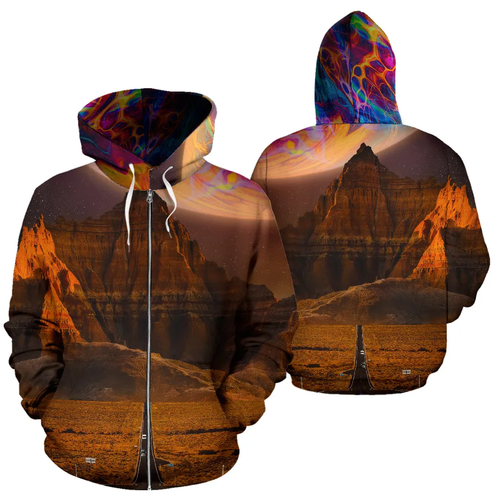 Western Zipper Hoodie | Geoglyser