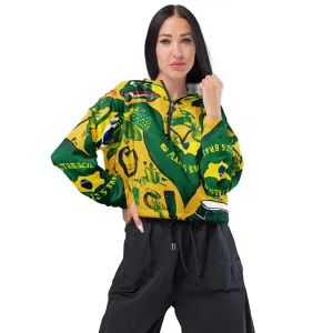 Women’s cropped windbreaker / Love Brasil (AI created)