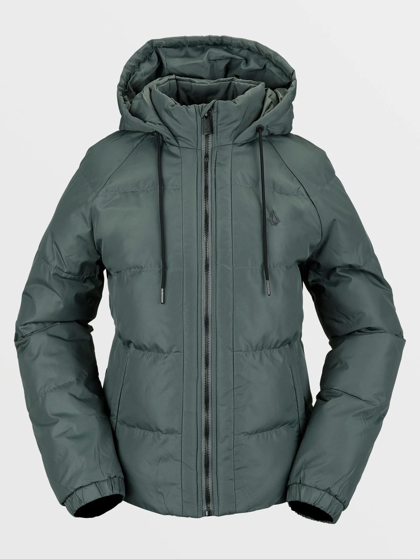 Womens Ithan Puff Jacket - Eucalyptus