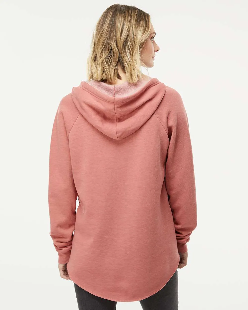 Women’s Lightweight California Wave Wash Hooded Sweatshirt