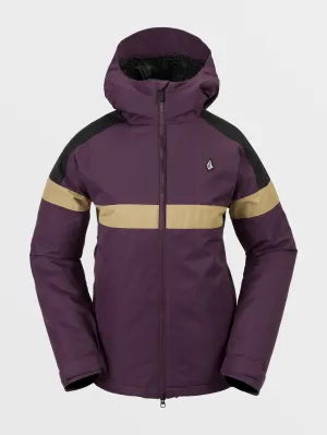 Womens Lindy Insulated Jacket - Blackberry