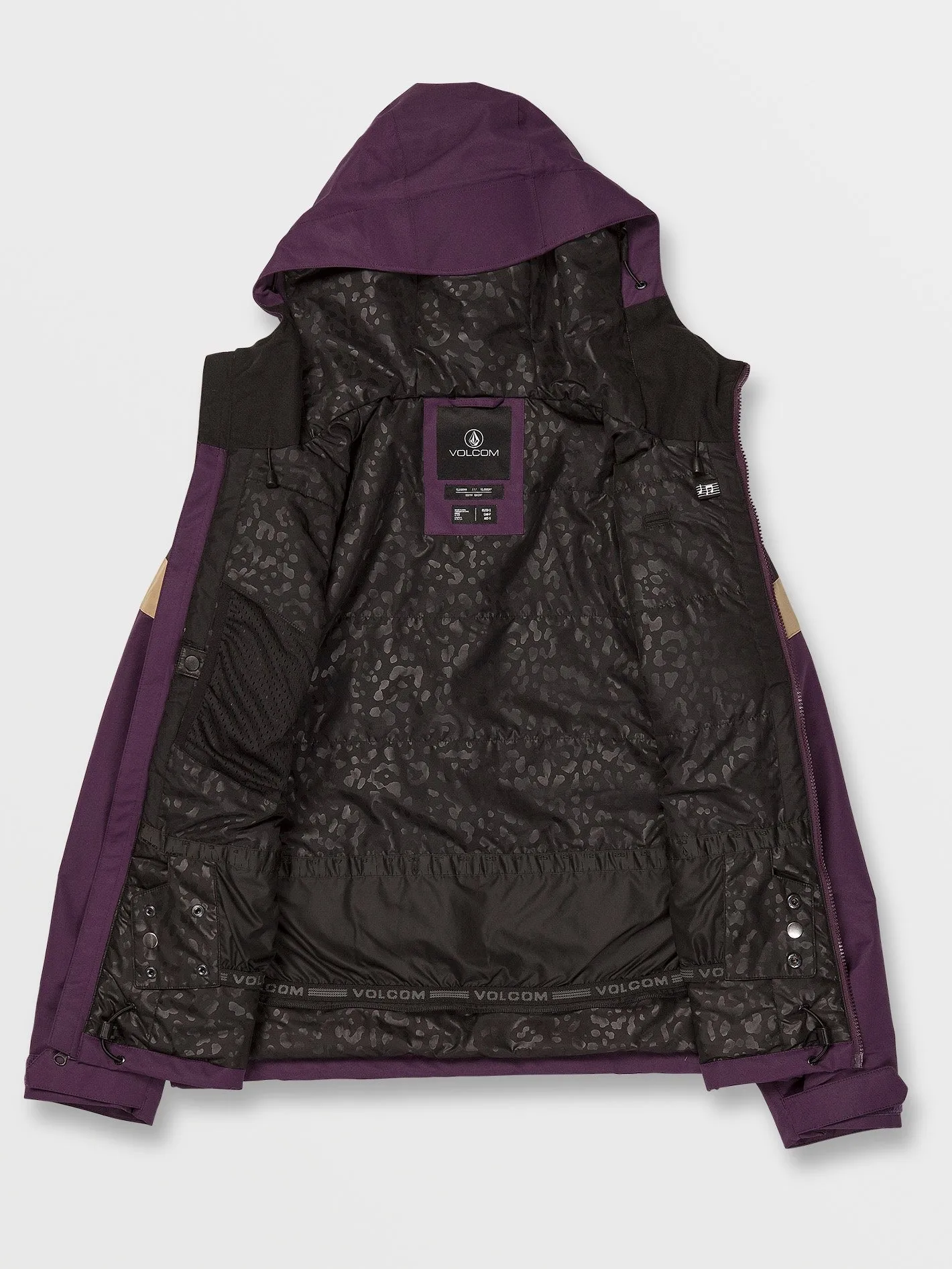 Womens Lindy Insulated Jacket - Blackberry